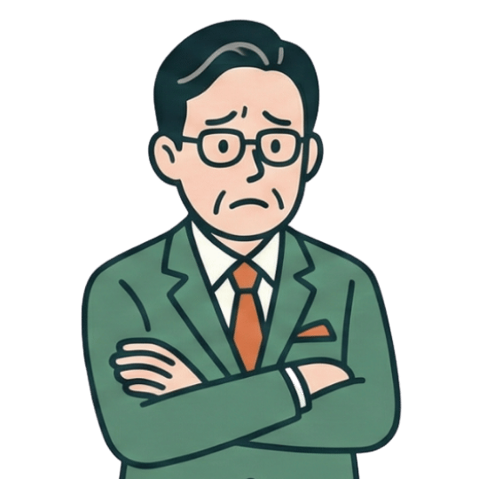 困っている人